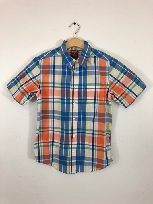 Kids' Wrangler Western Short-Sleeved Shirt