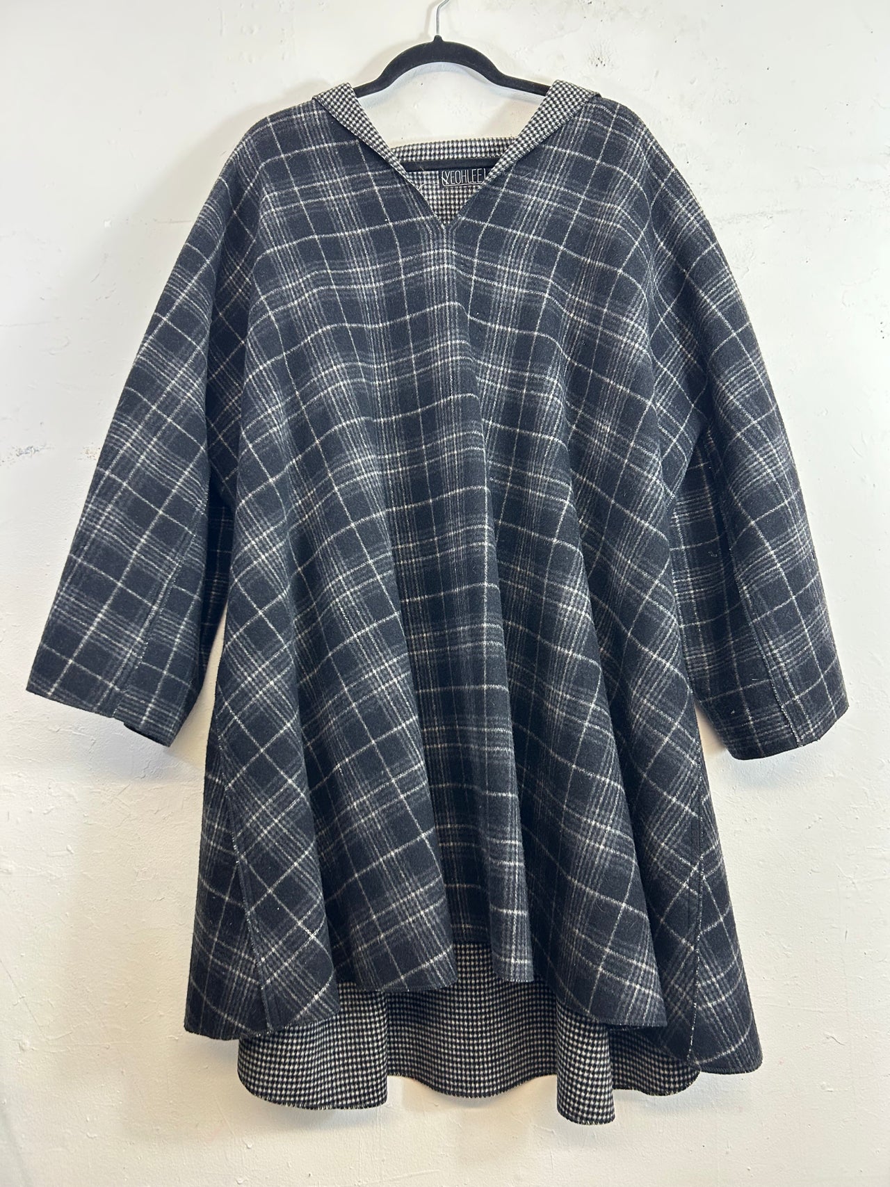 Yeohlee Reversible Cape Dress