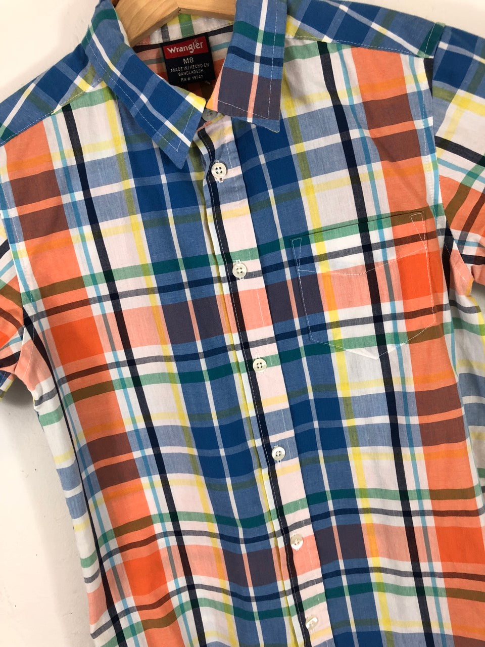 Kids' Wrangler Western Short-Sleeved Shirt