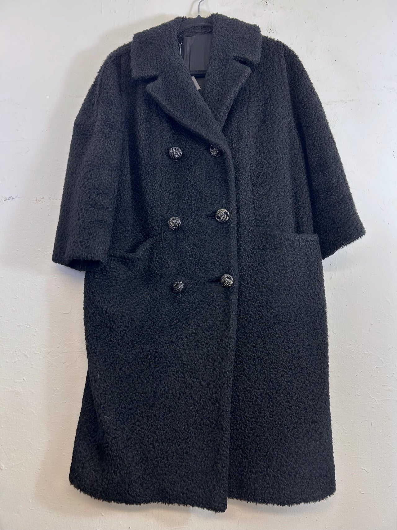 Black 1960s Coat
