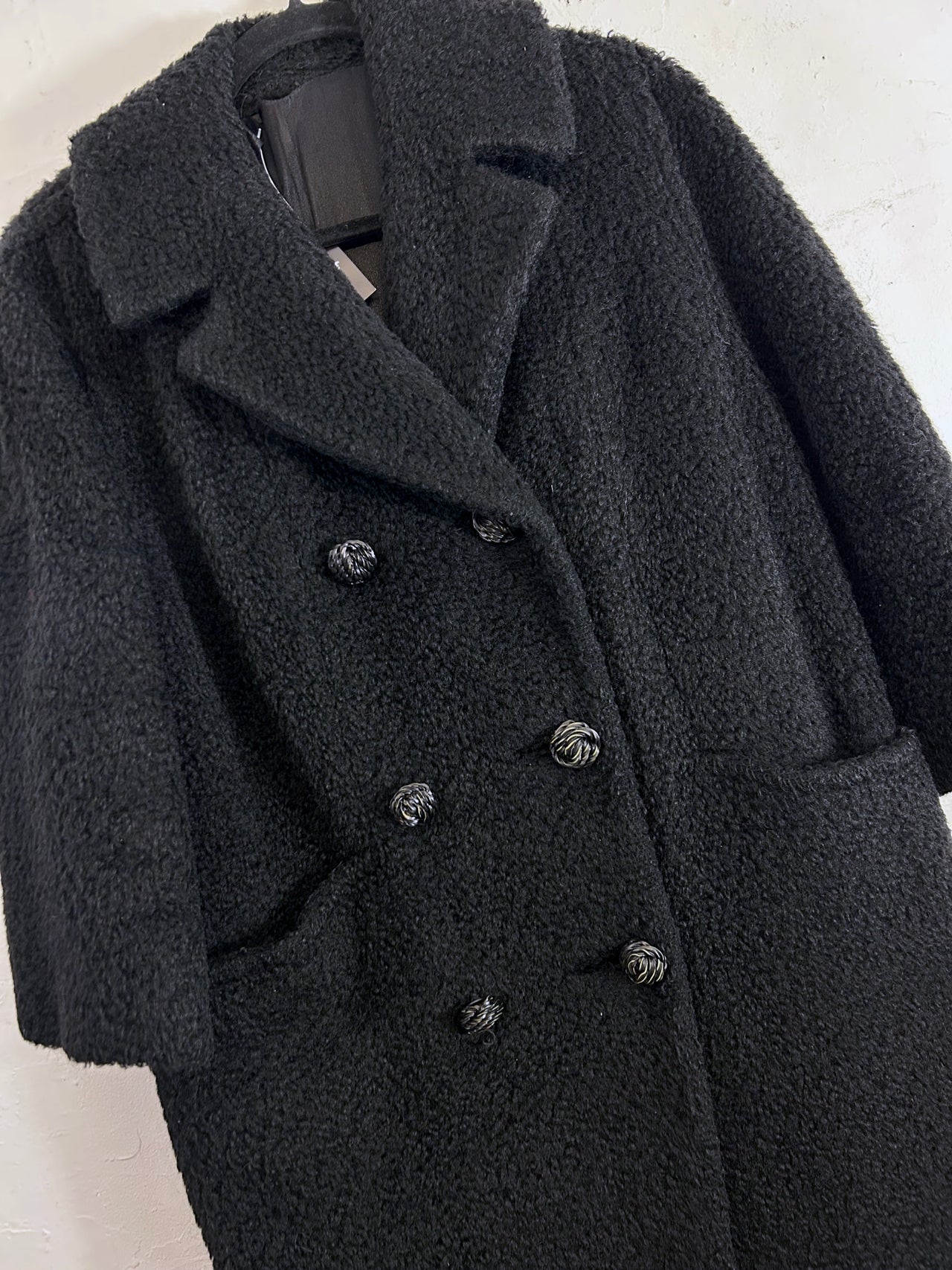 Black 1960s Coat