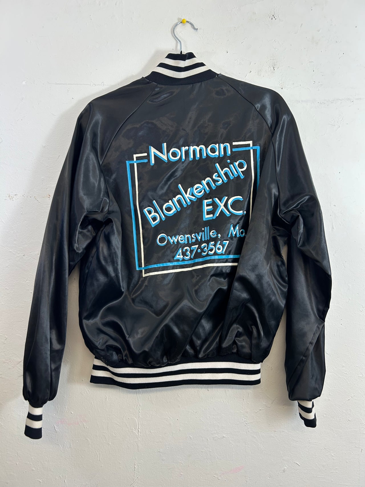 Norman Blankenship "Robyn" Satin Jacket
