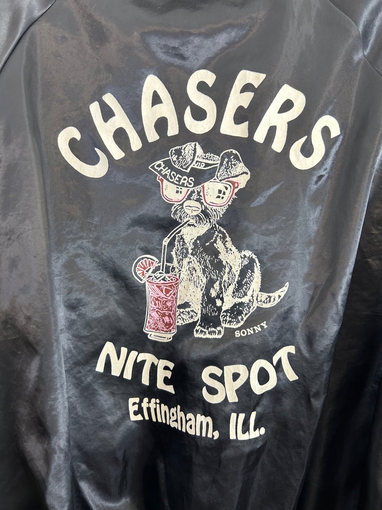 Chasers Night Spot Satin Jacket