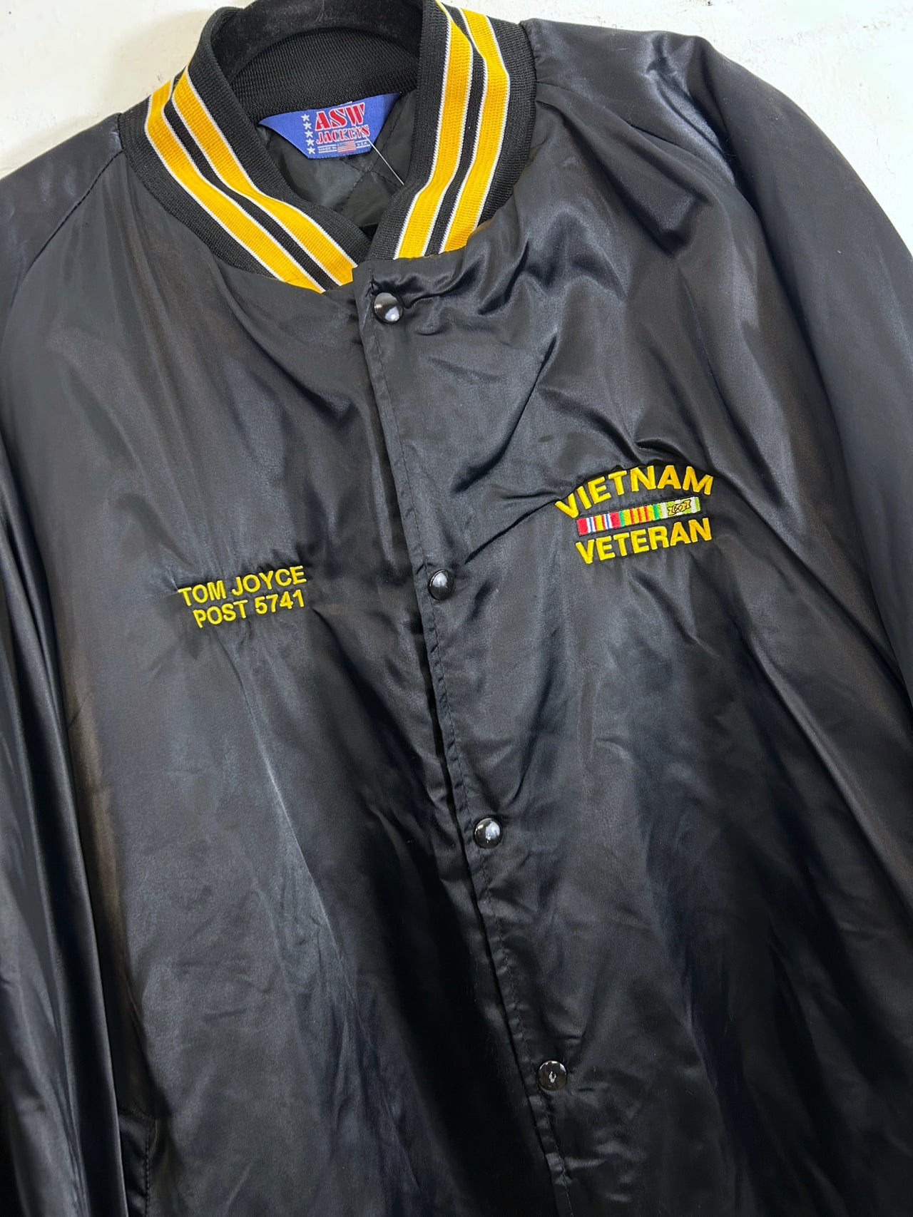 Vietnam Veteran Satin Jacket