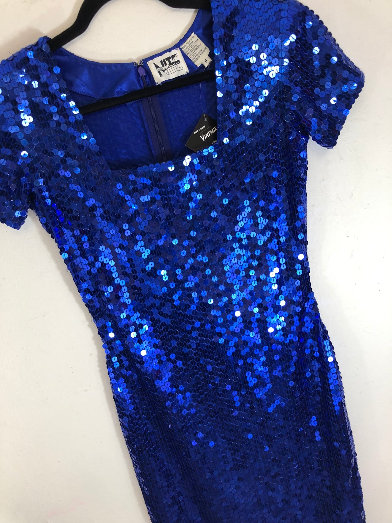 Nite Line Sequined Dress