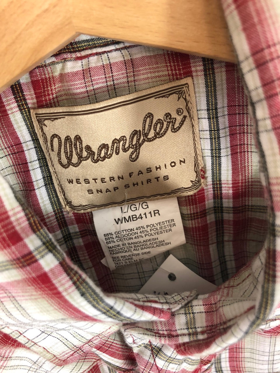 Kids' Wrangler Short-Sleeved Western Shirt