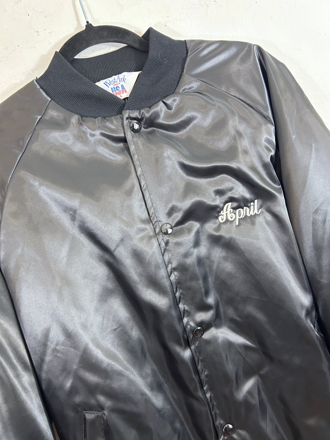 City Limits Cafe & Bar Elgin, IL "April" Satin Jacket