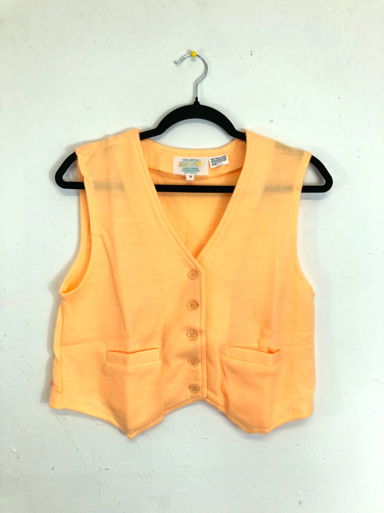 Helen Sue Vest Peach (Deadstock)