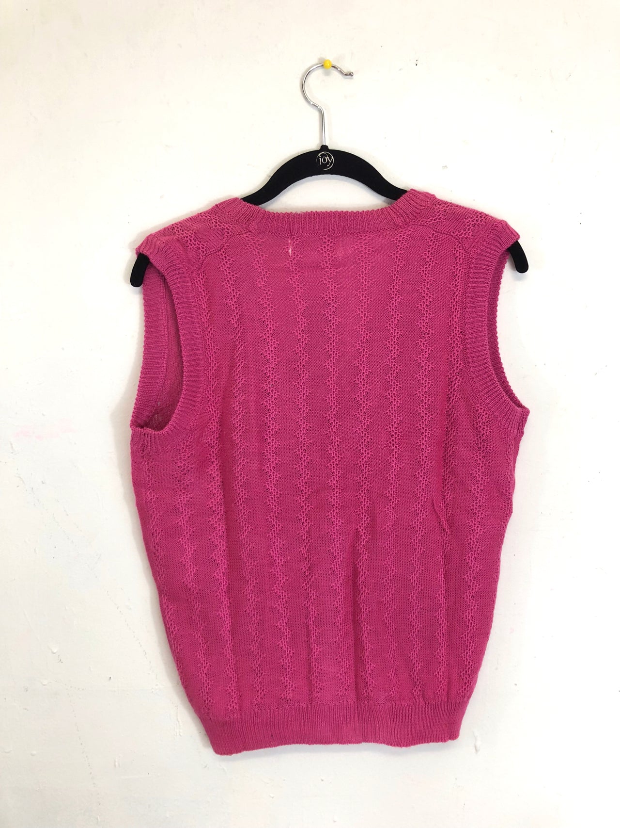 Wye Oaks Pink Sweater Vest (Deadstock)