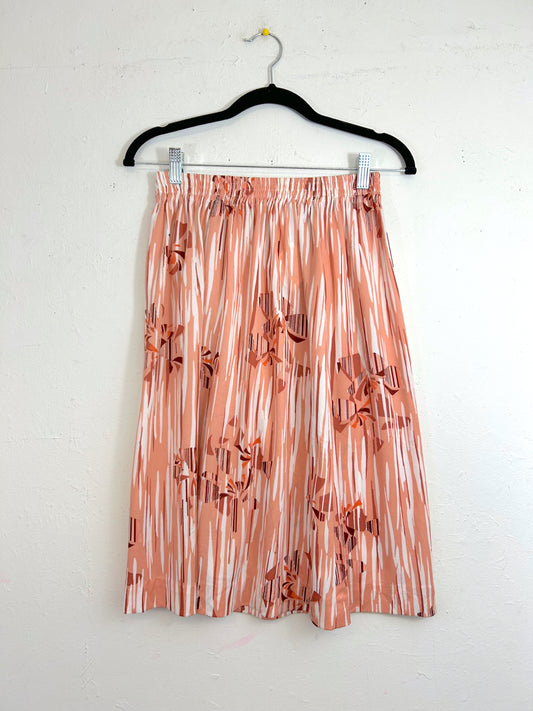 Printed 70s Skirt