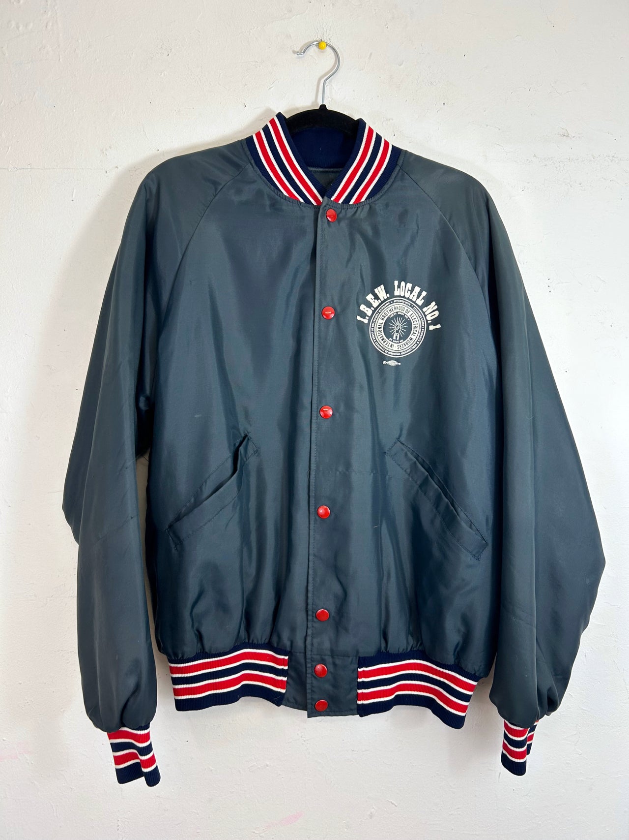 I.B.E.W. Local No. 1 Satin Jacket