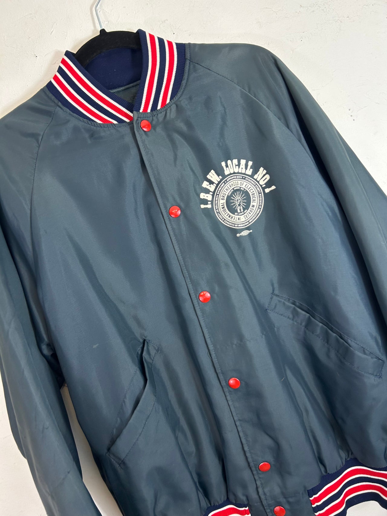 I.B.E.W. Local No. 1 Satin Jacket