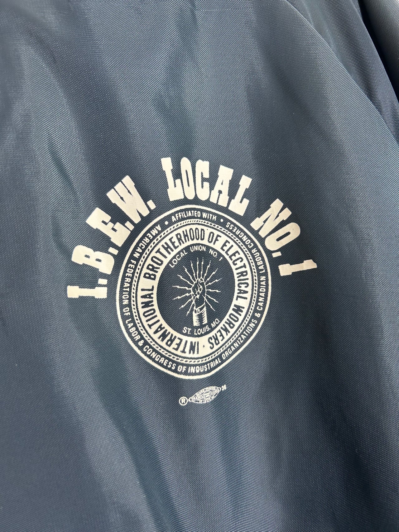 I.B.E.W. Local No. 1 Satin Jacket