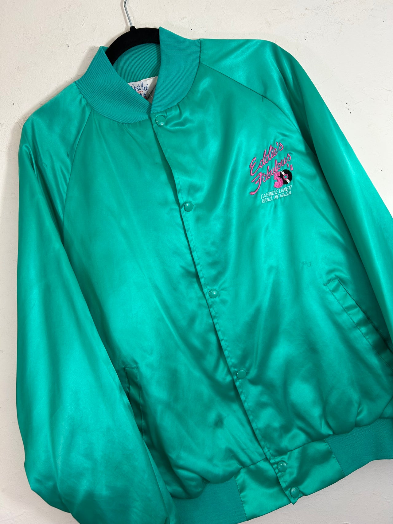 Eddie's Fabulous 50s Casino Reno, Nevada Satin Jacket