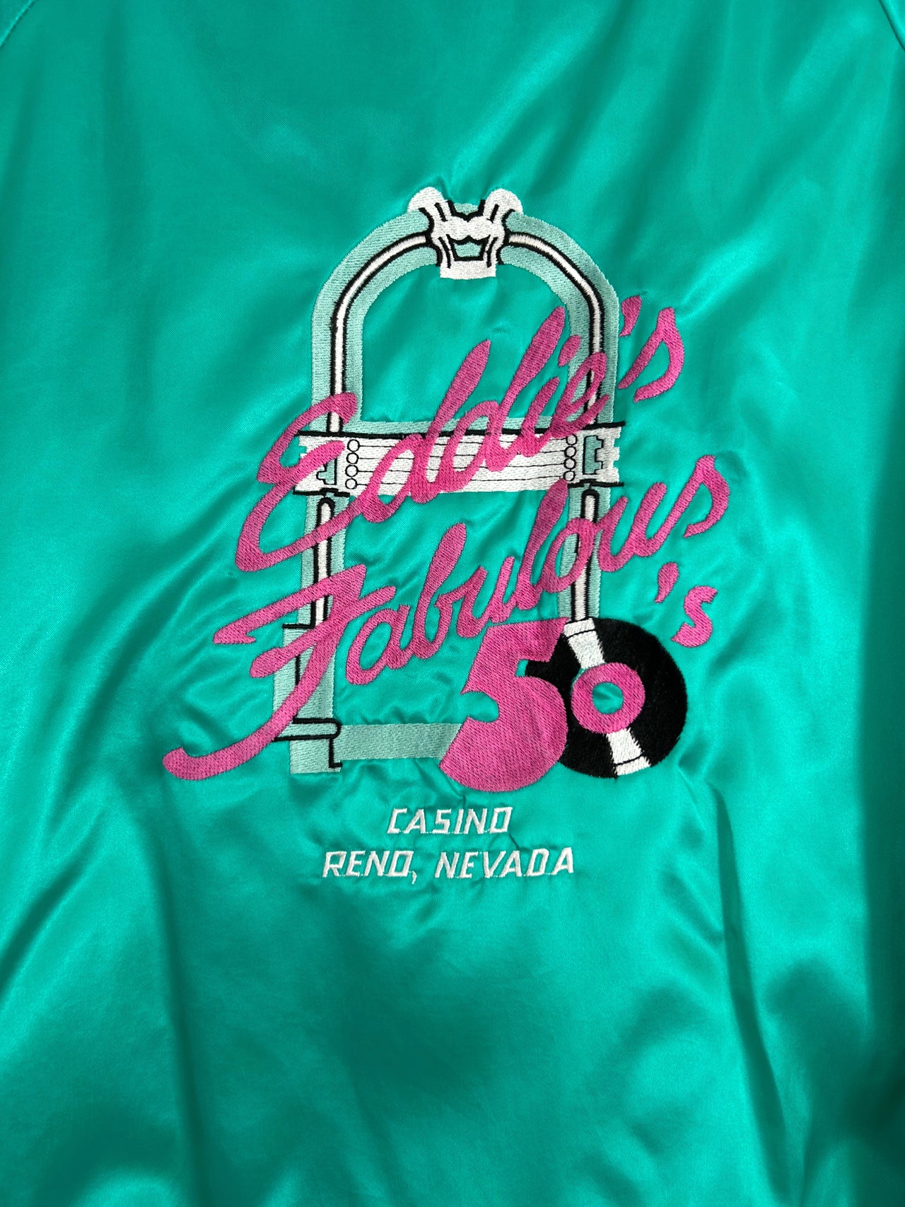 Eddie's Fabulous 50s Casino Reno, Nevada Satin Jacket