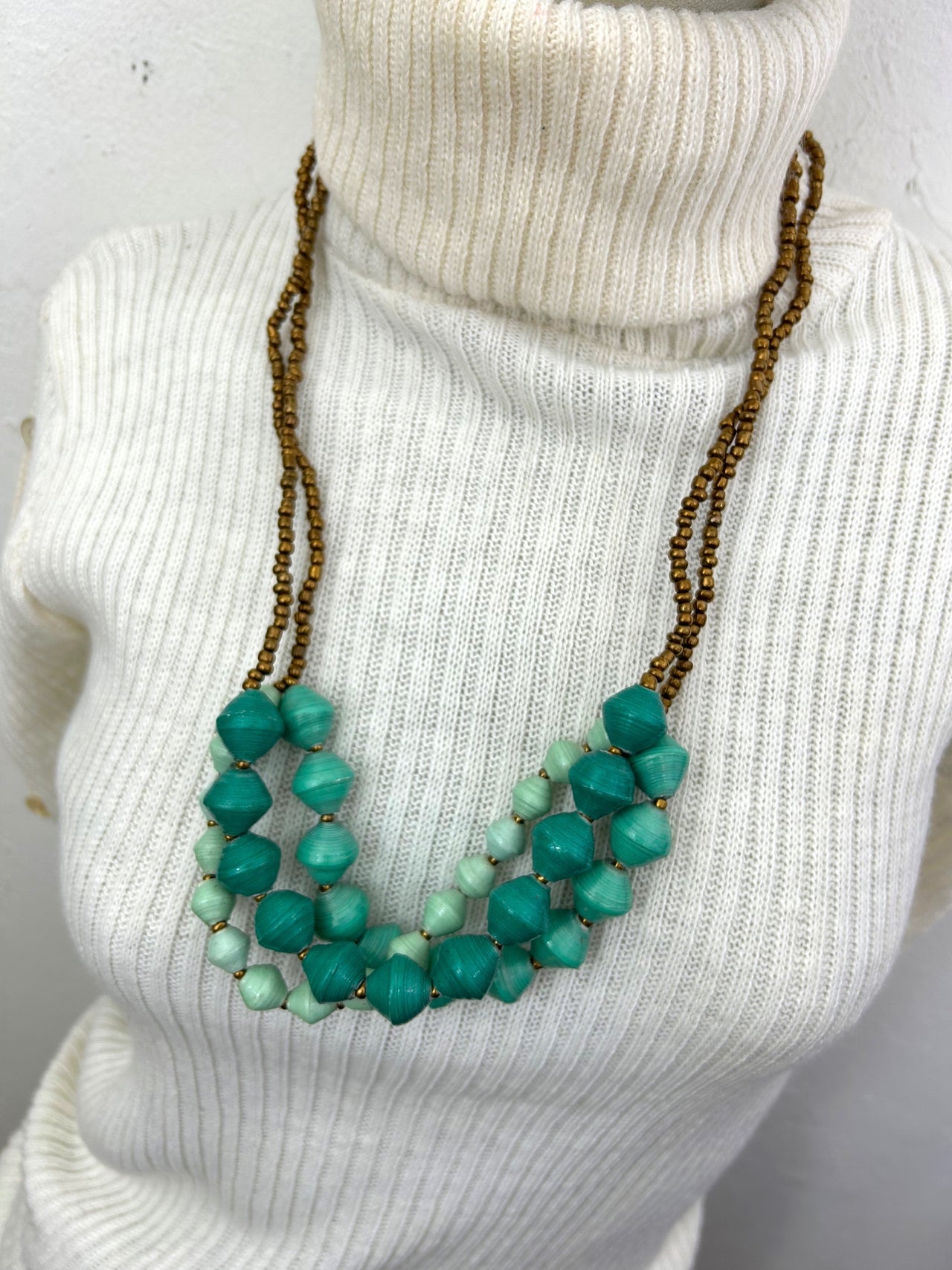 Turquoise Beaded Necklace