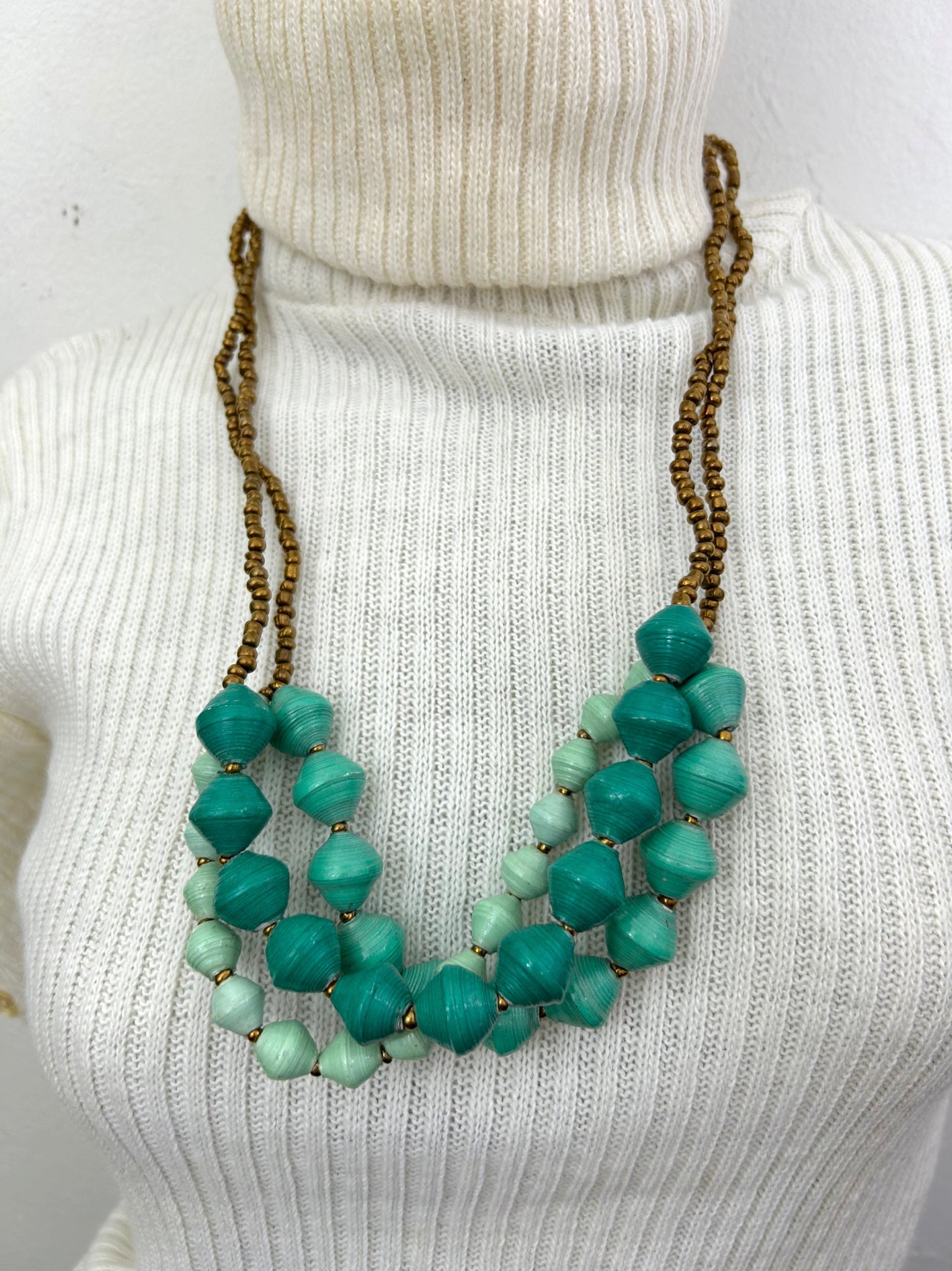 Turquoise Beaded Necklace