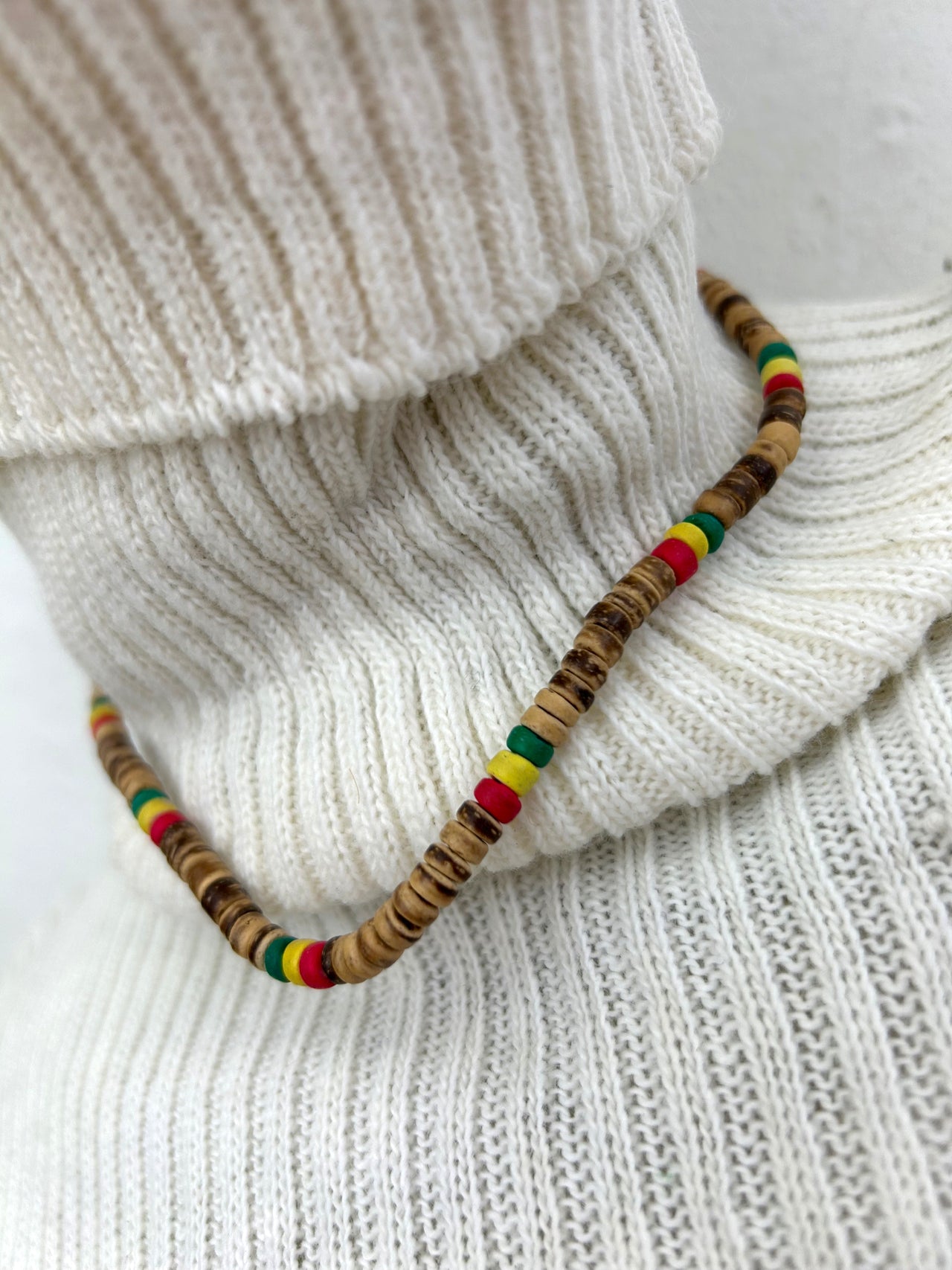 Wooden Bead Necklace