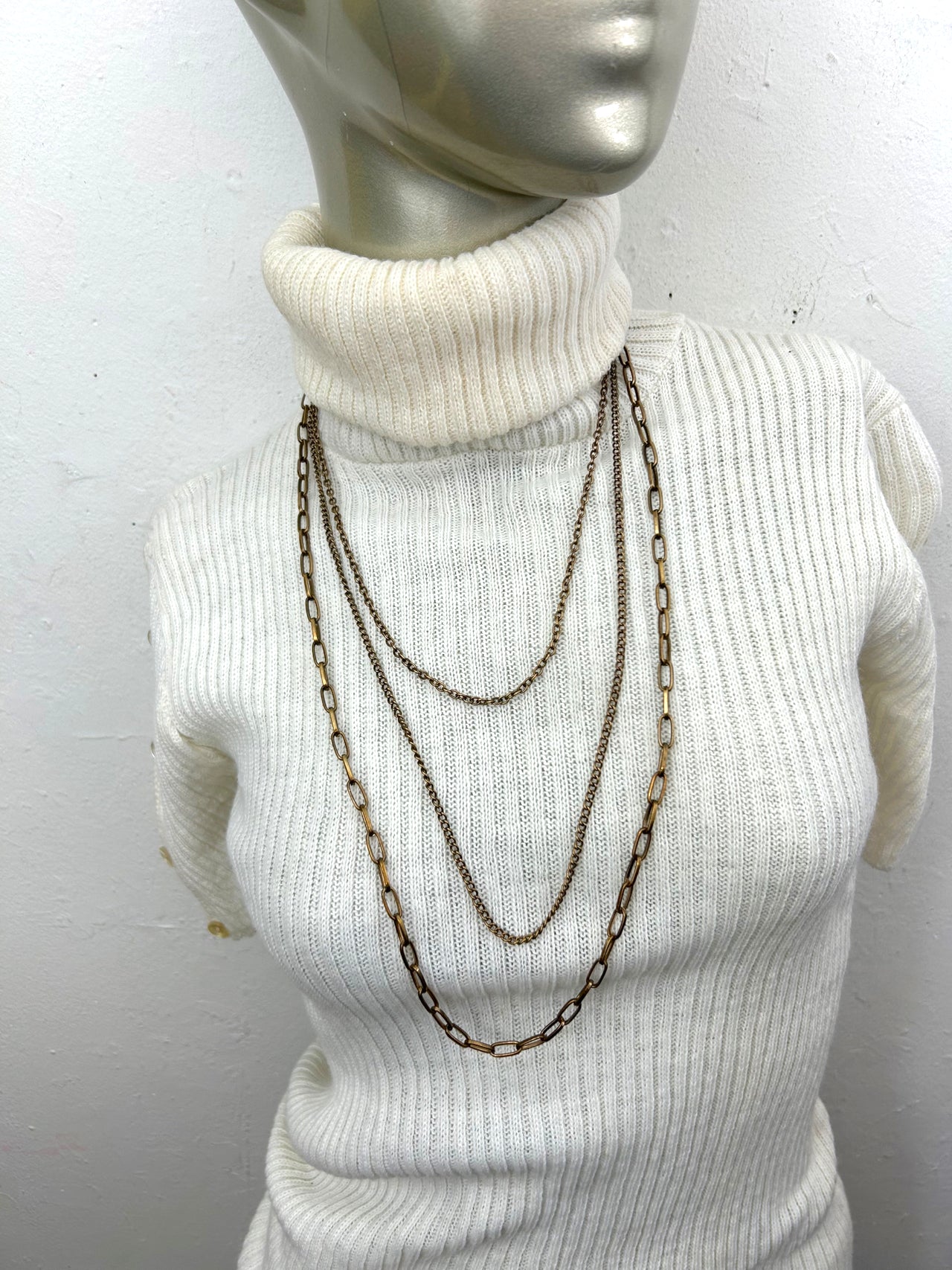 Triple Chain Necklace