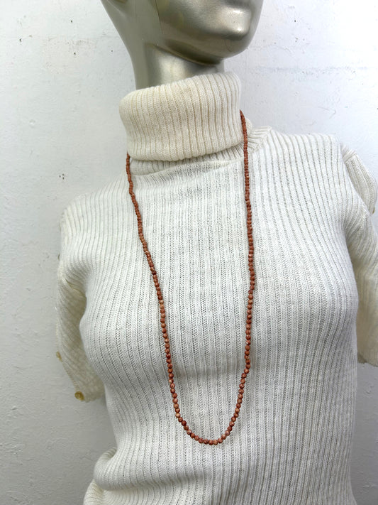 Brown Beaded Necklace