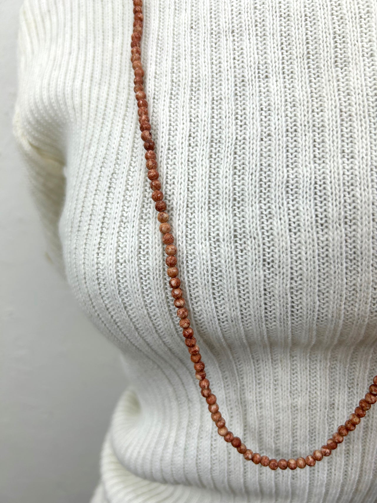Brown Beaded Necklace