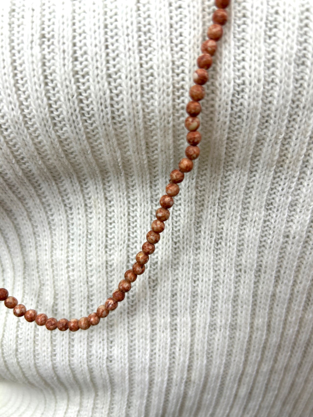 Brown Beaded Necklace