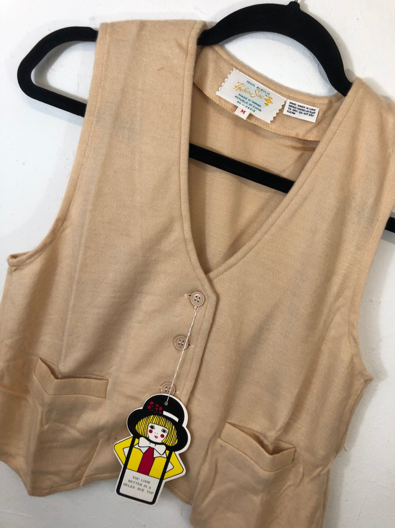 Helen Sue Vest Tan (Deadstock)