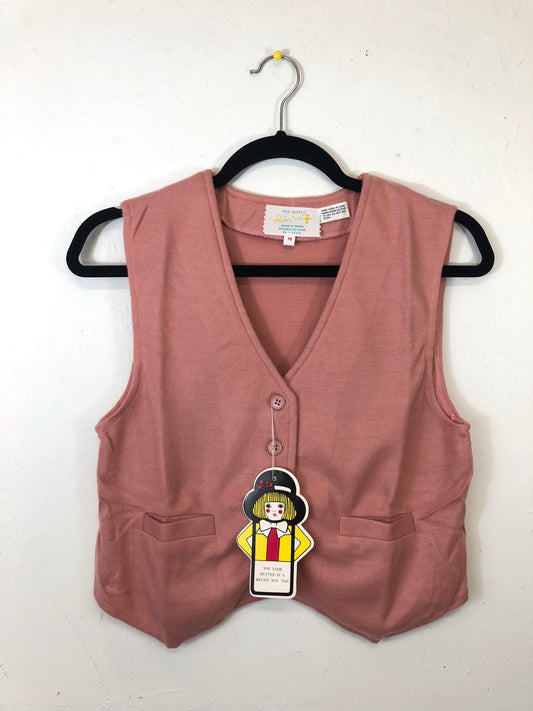 Helen Sue Vest Pink (Deadstock)