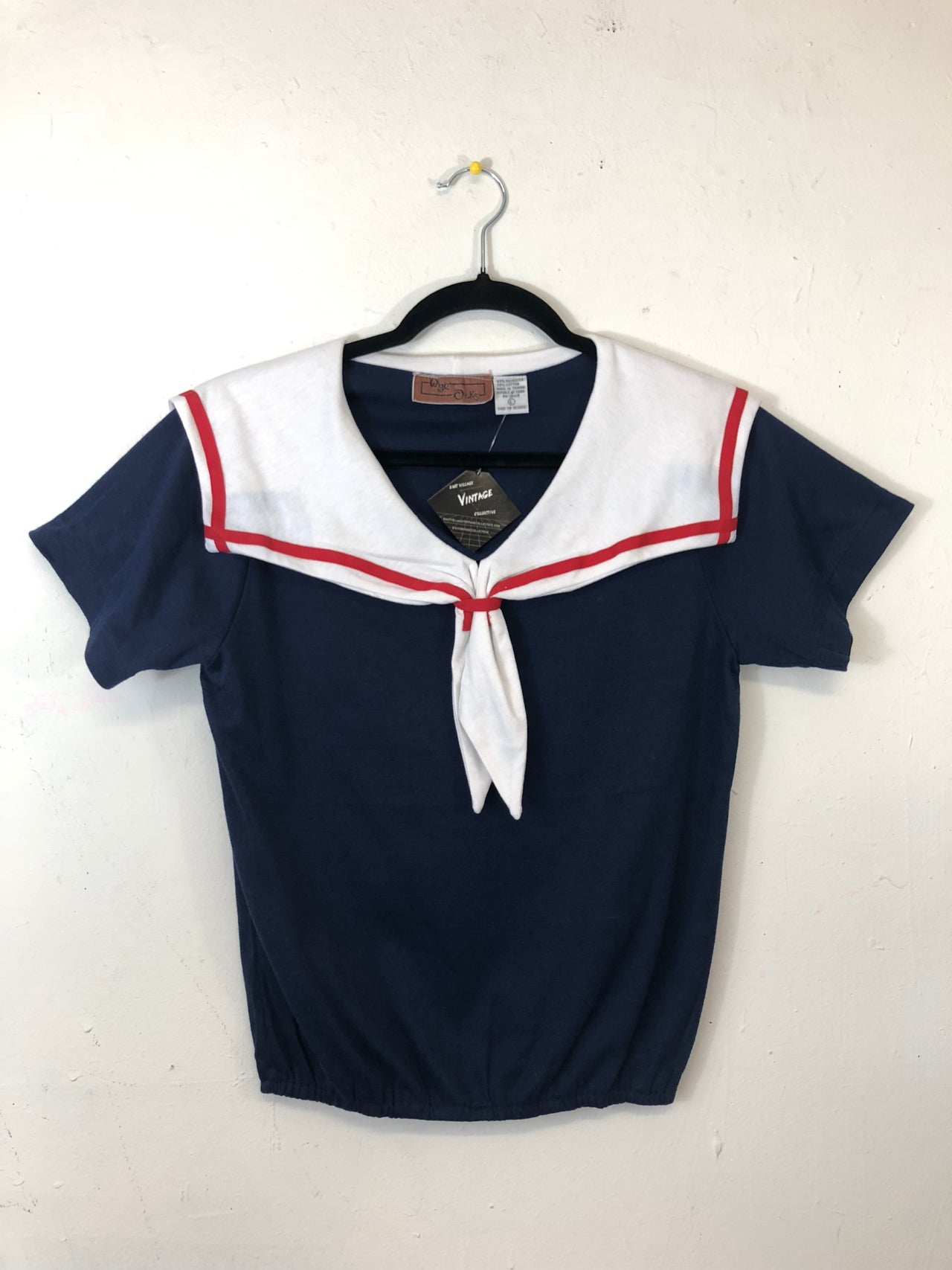 Wye Oaks Sailor Top (Blue) (Deadstock)