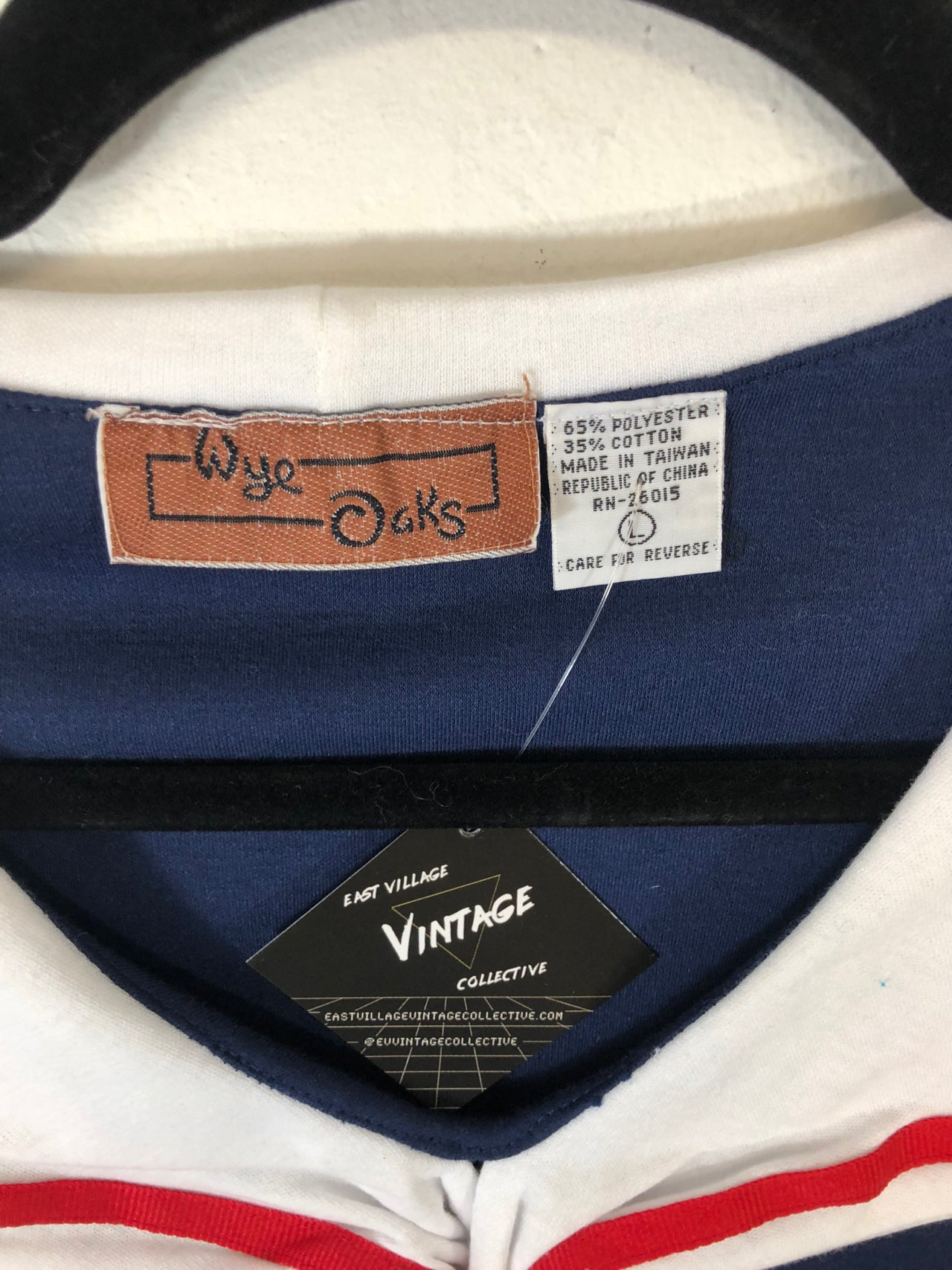 Wye Oaks Sailor Top (Blue) (Deadstock)