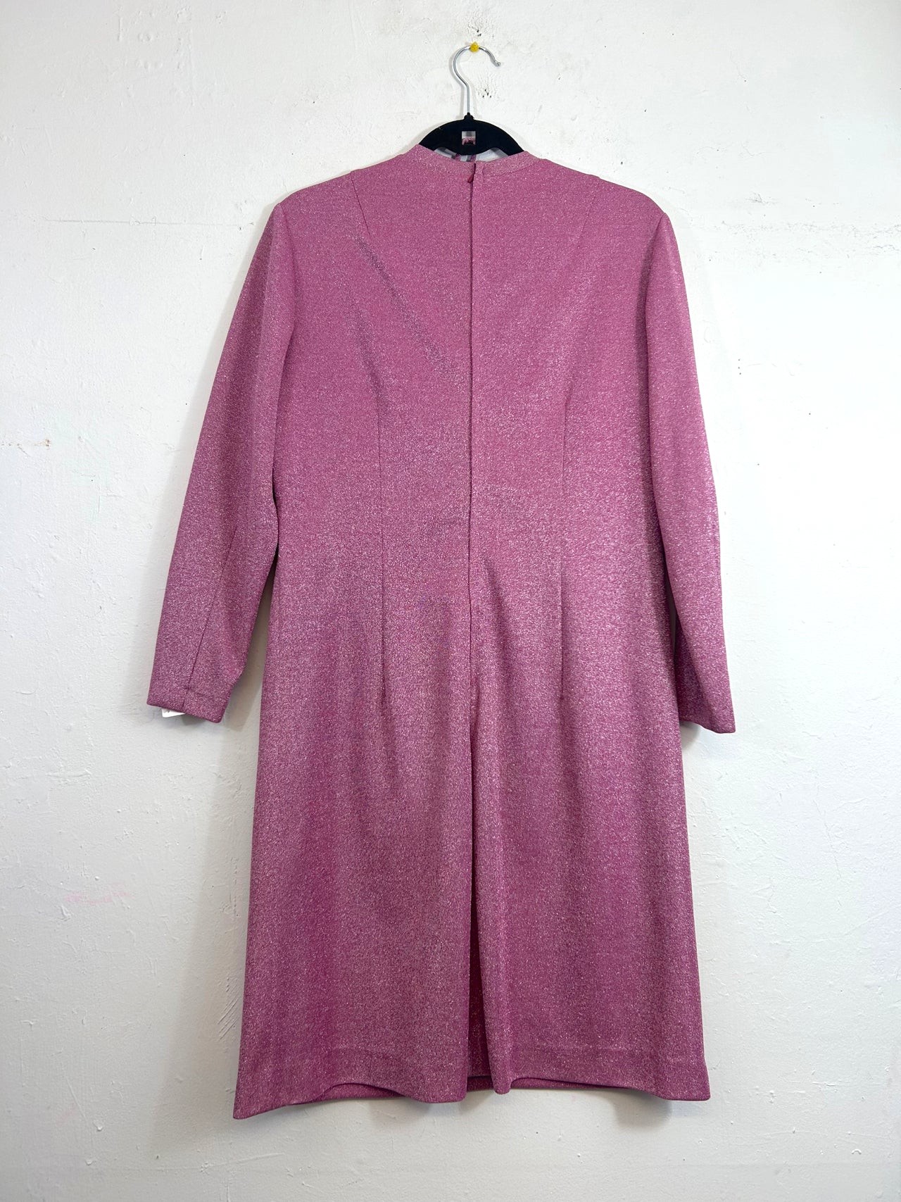 Diolen Loft 70s Pink Lurex Dress