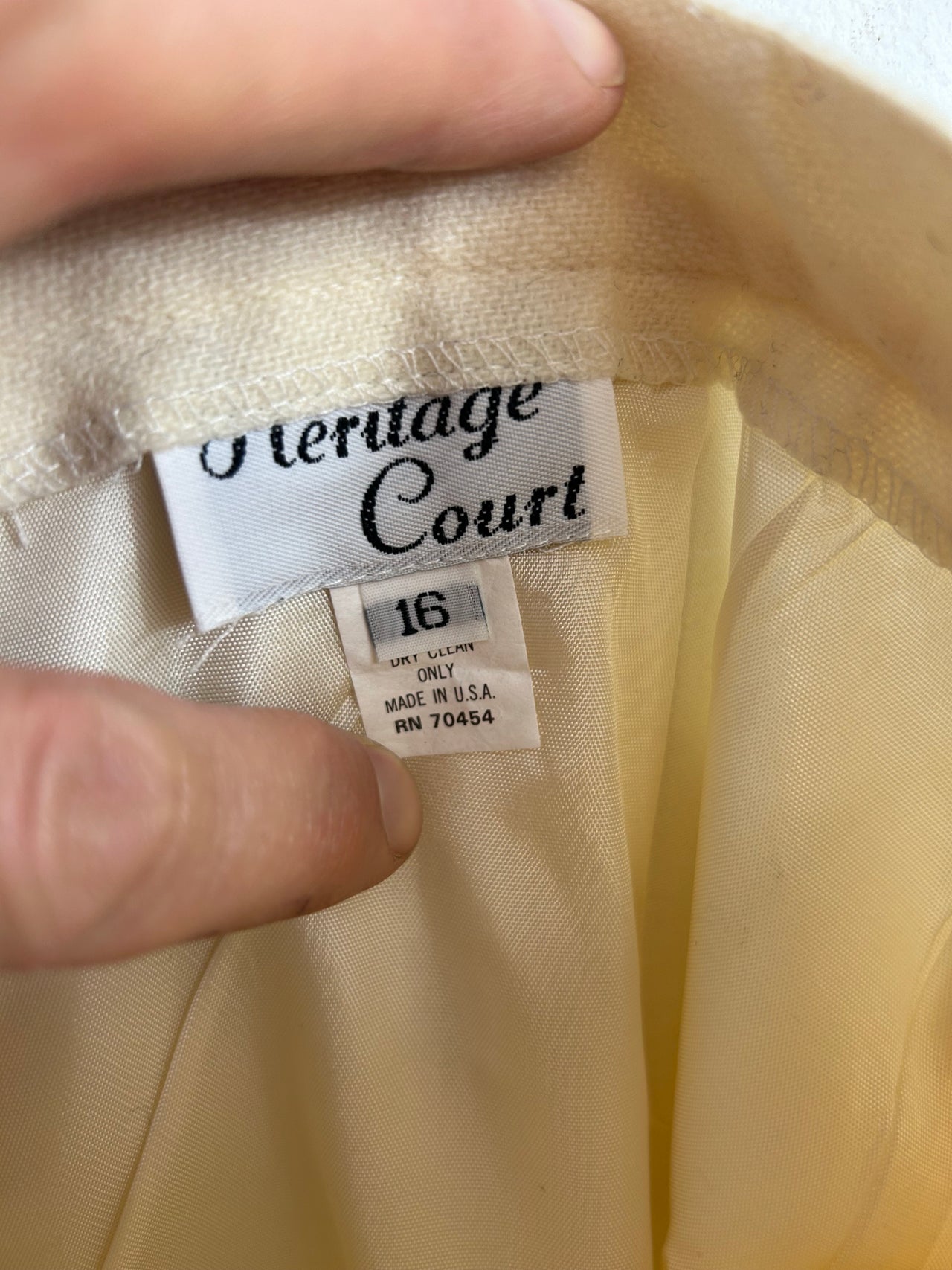 Heritage Court Skirt (Deadstock)