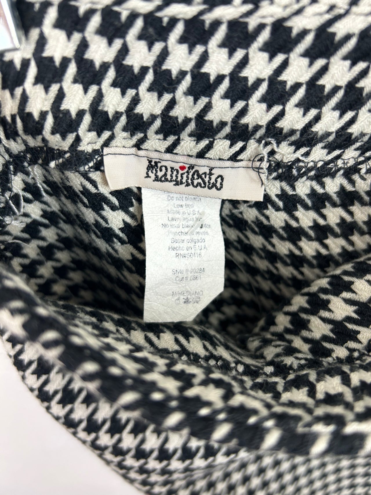 Manifesto Checked Skirt