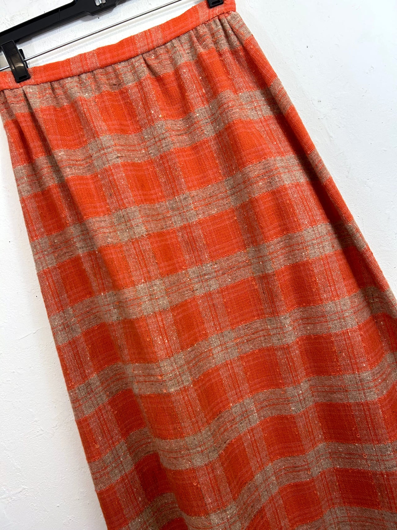 Plaid Maxi Skirt