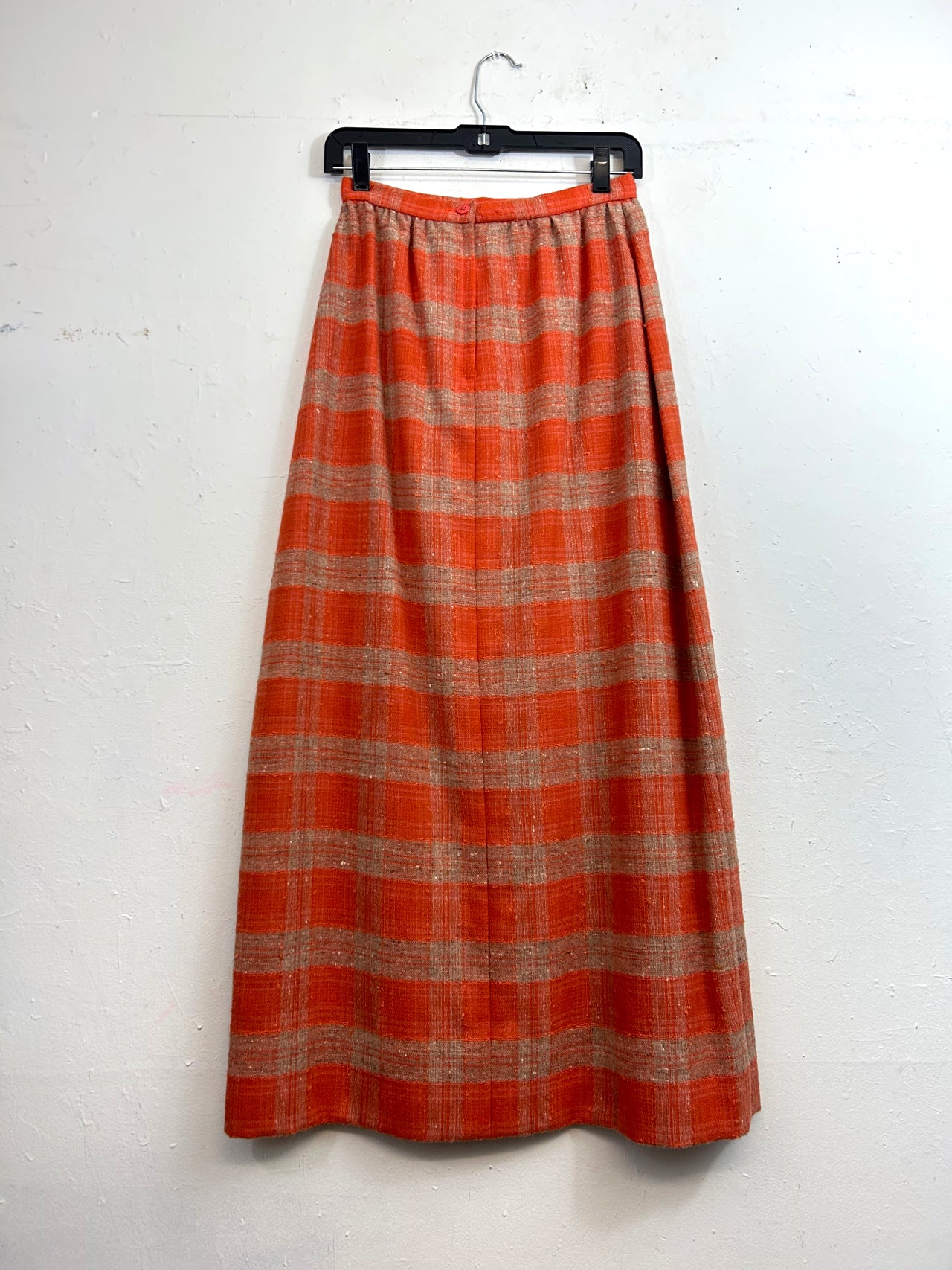 Plaid Maxi Skirt