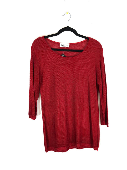 Avalin Woven Red Top