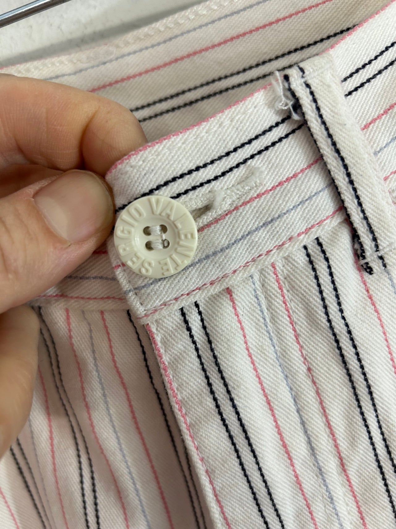 Sergio Valente Striped Jeans