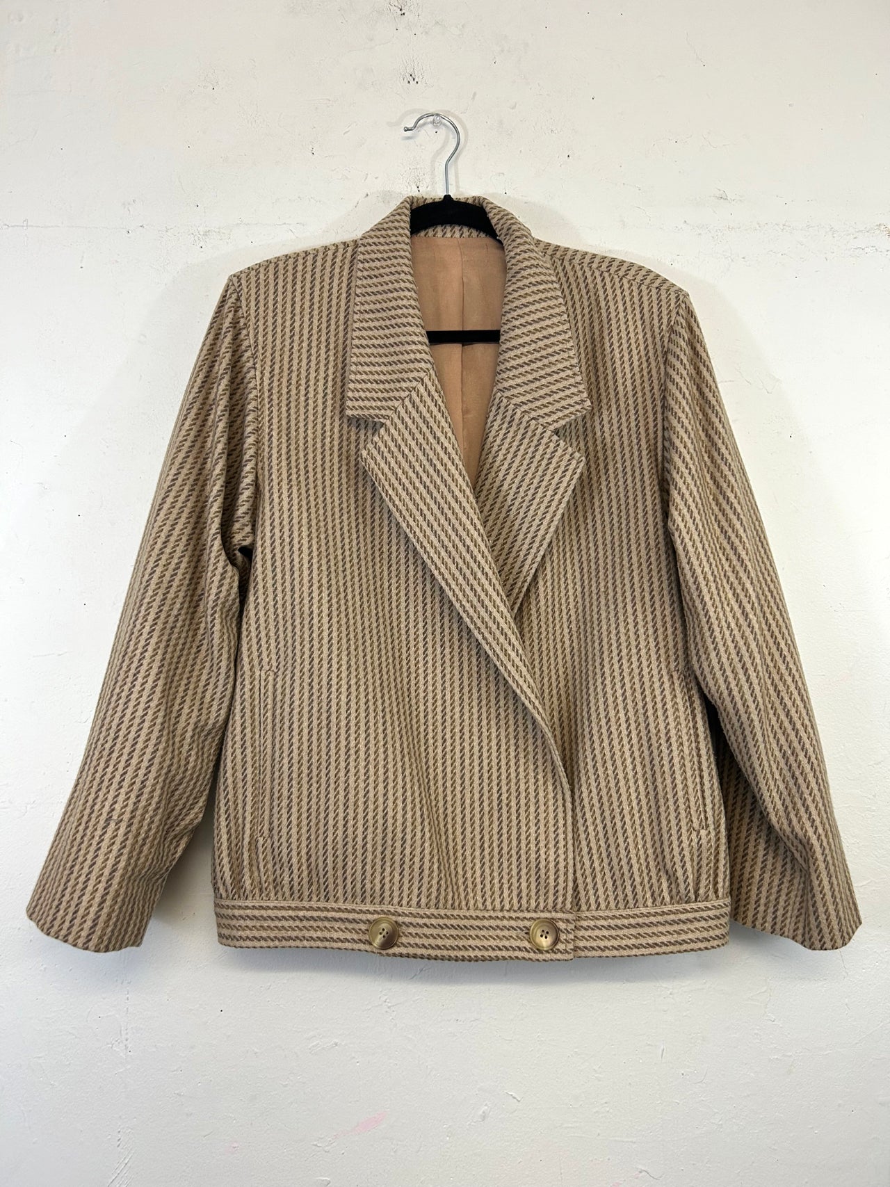 Wool Tan Jacket