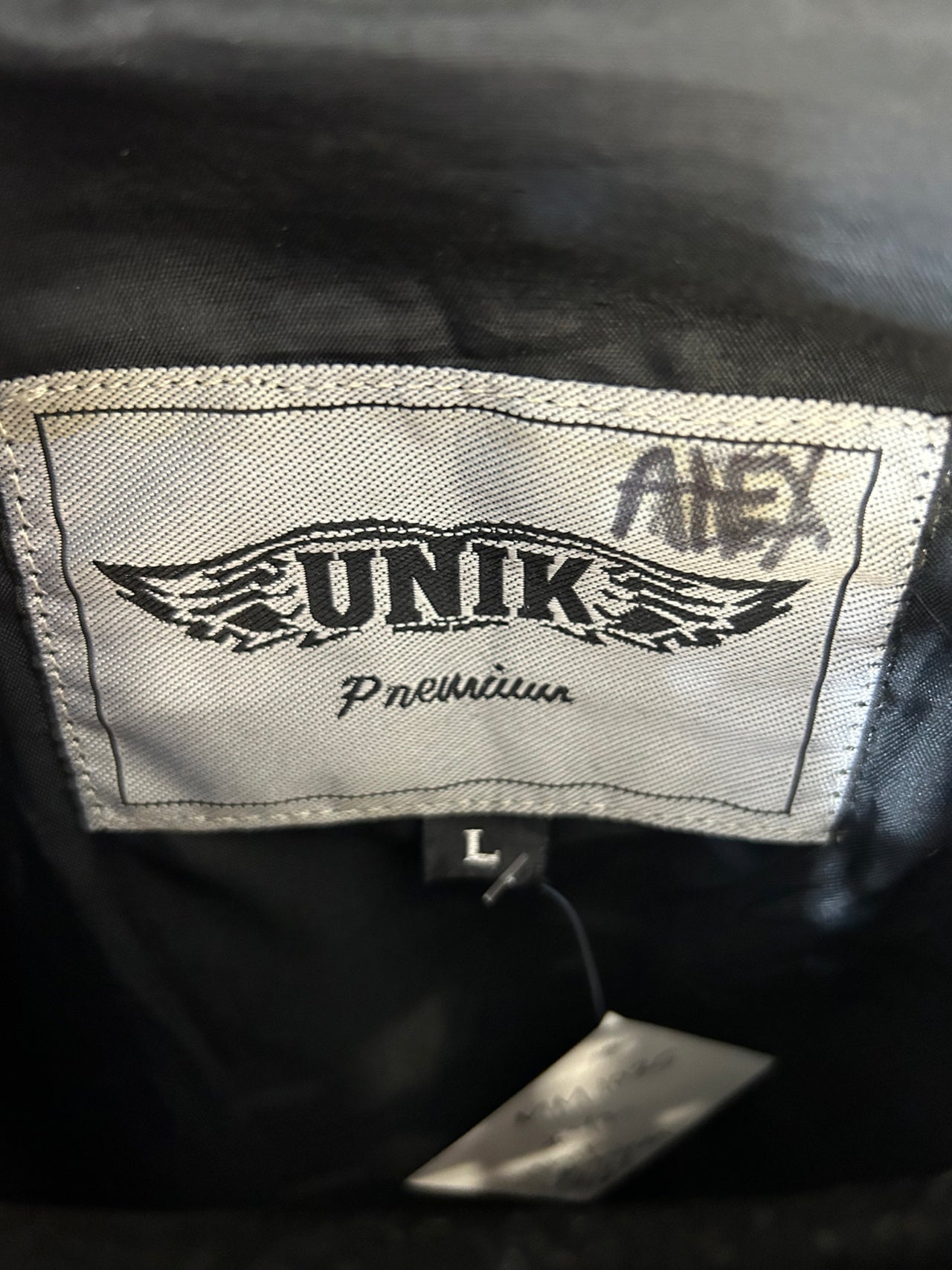 Unik Premium Leather Lace-Up Top