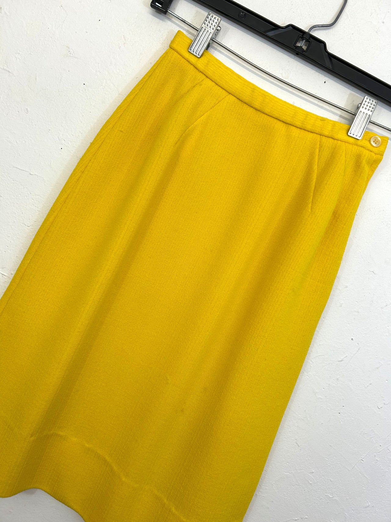 Yellow 70s Skirt