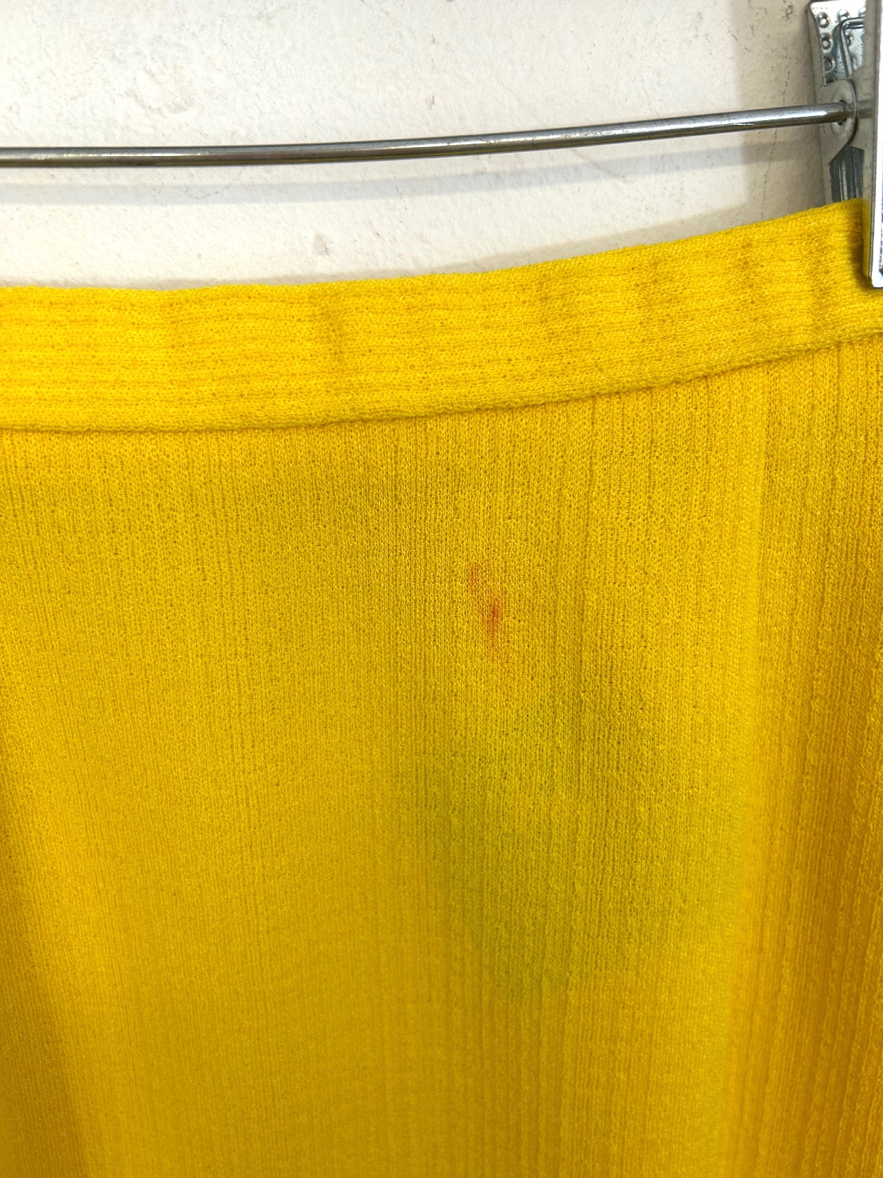 Yellow 70s Skirt