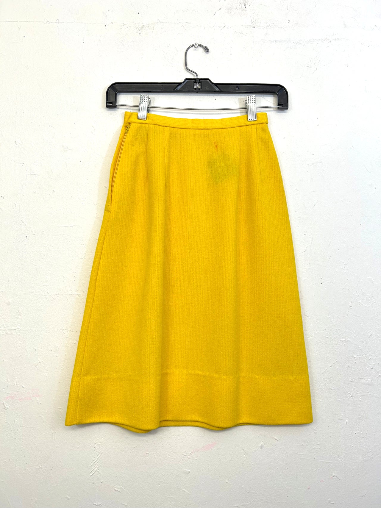 Yellow 70s Skirt