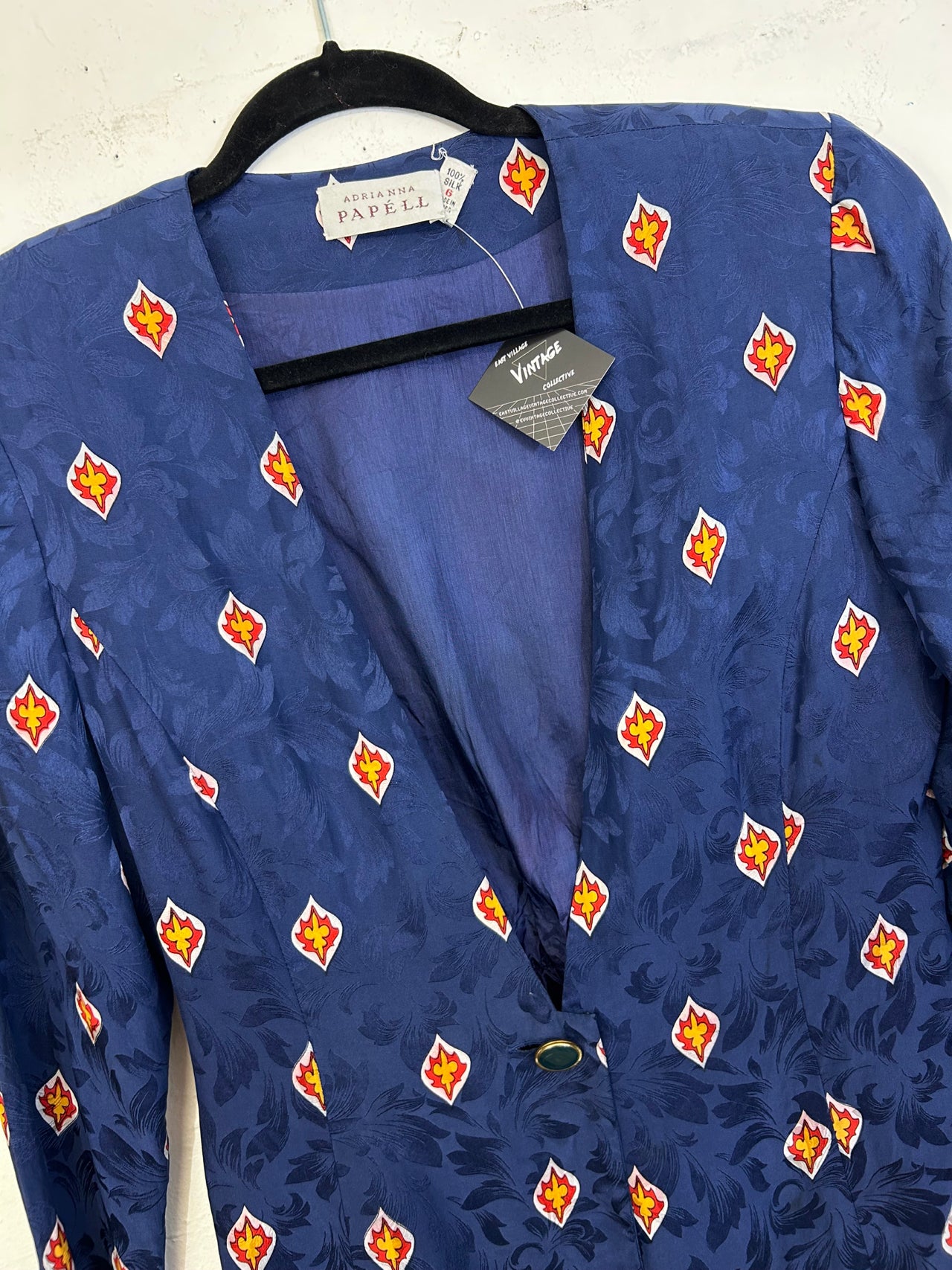 Adriana Papell Silk Jacket