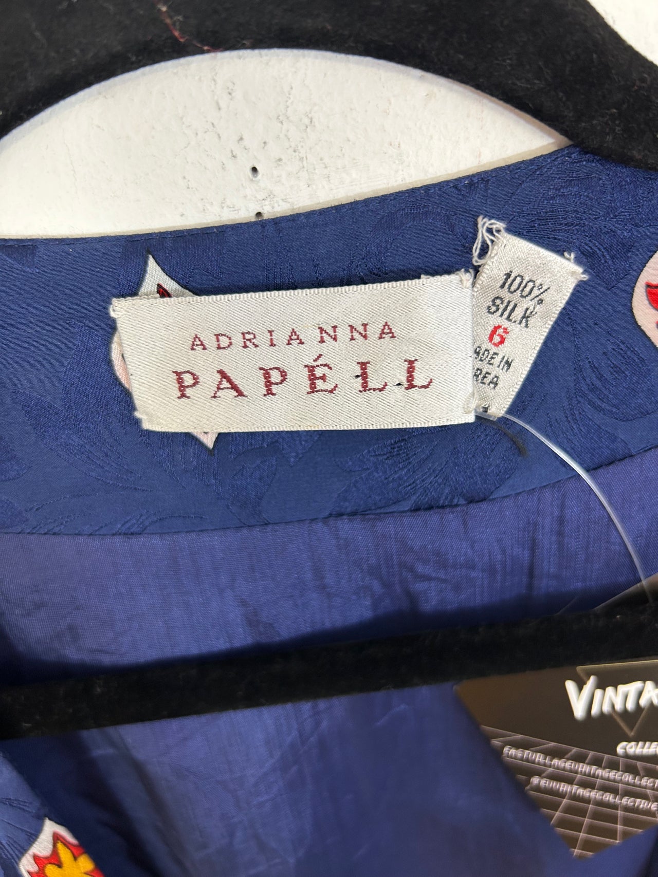 Adriana Papell Silk Jacket