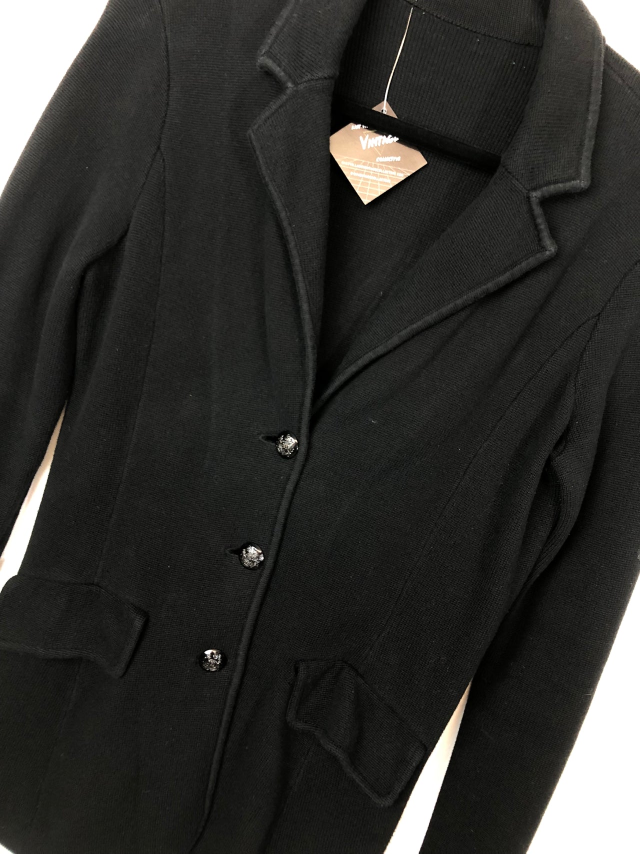 Black Sweater Blazer