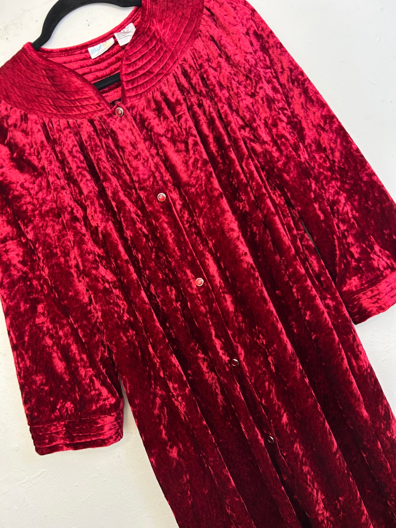 Simply Basic Velvet Nightgown