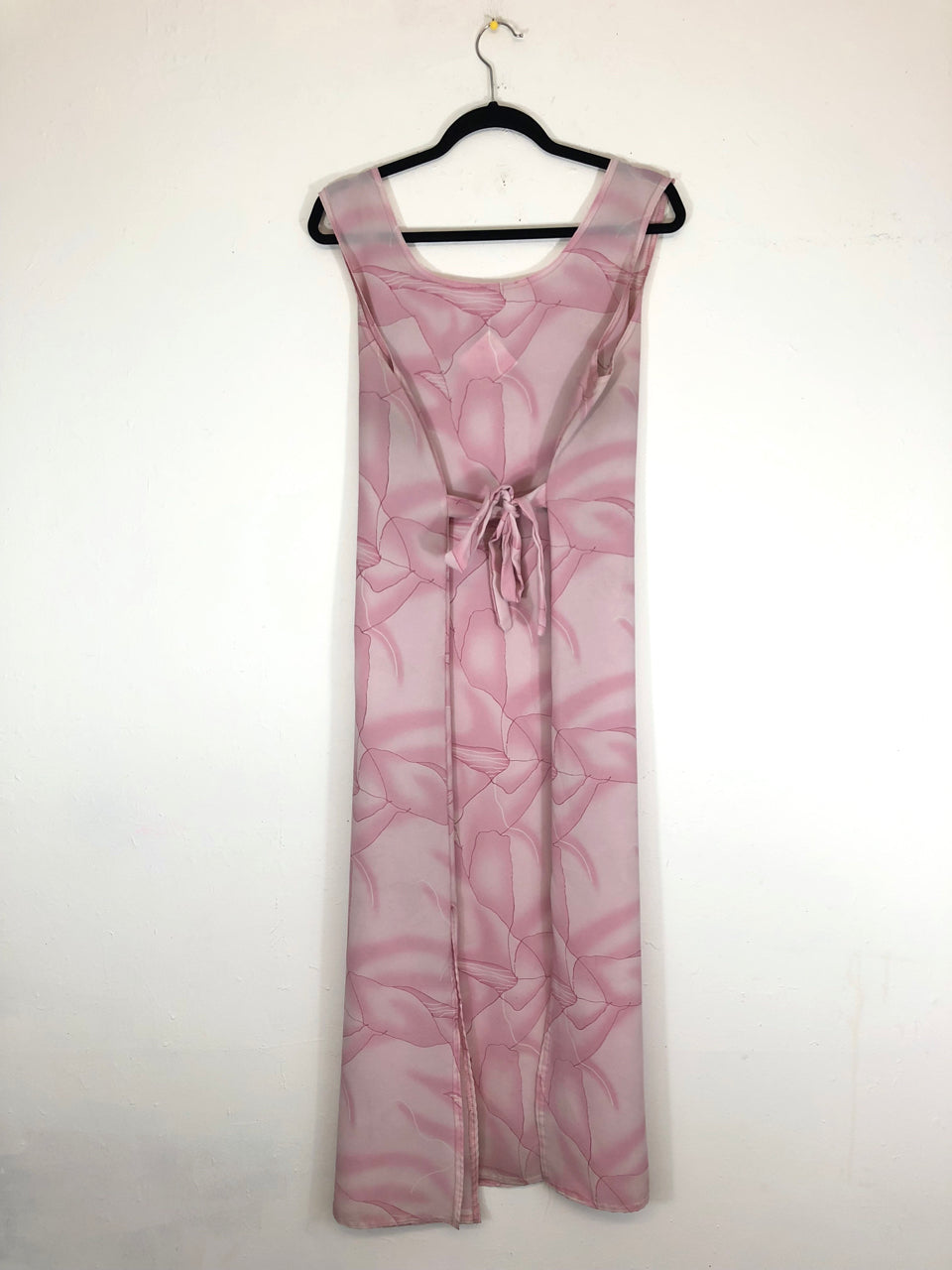 Abstract Pink Flowers Dress
