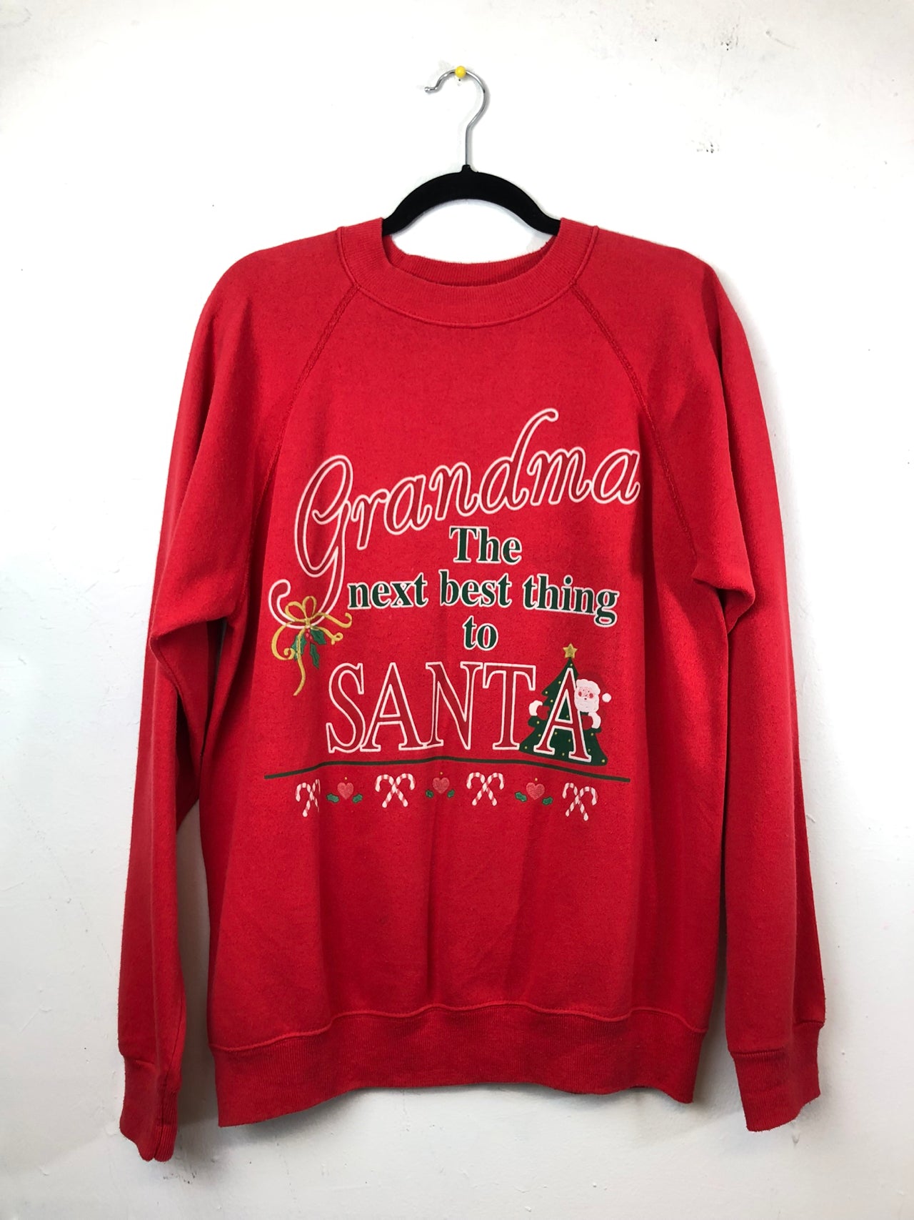 Grandma, The Next Best Thing to Santa Sweatshirt