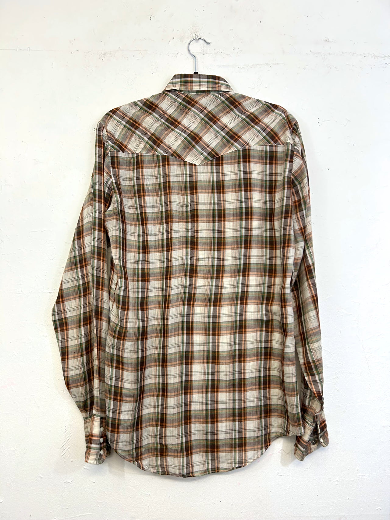 Sundance Plaid Western Shirt