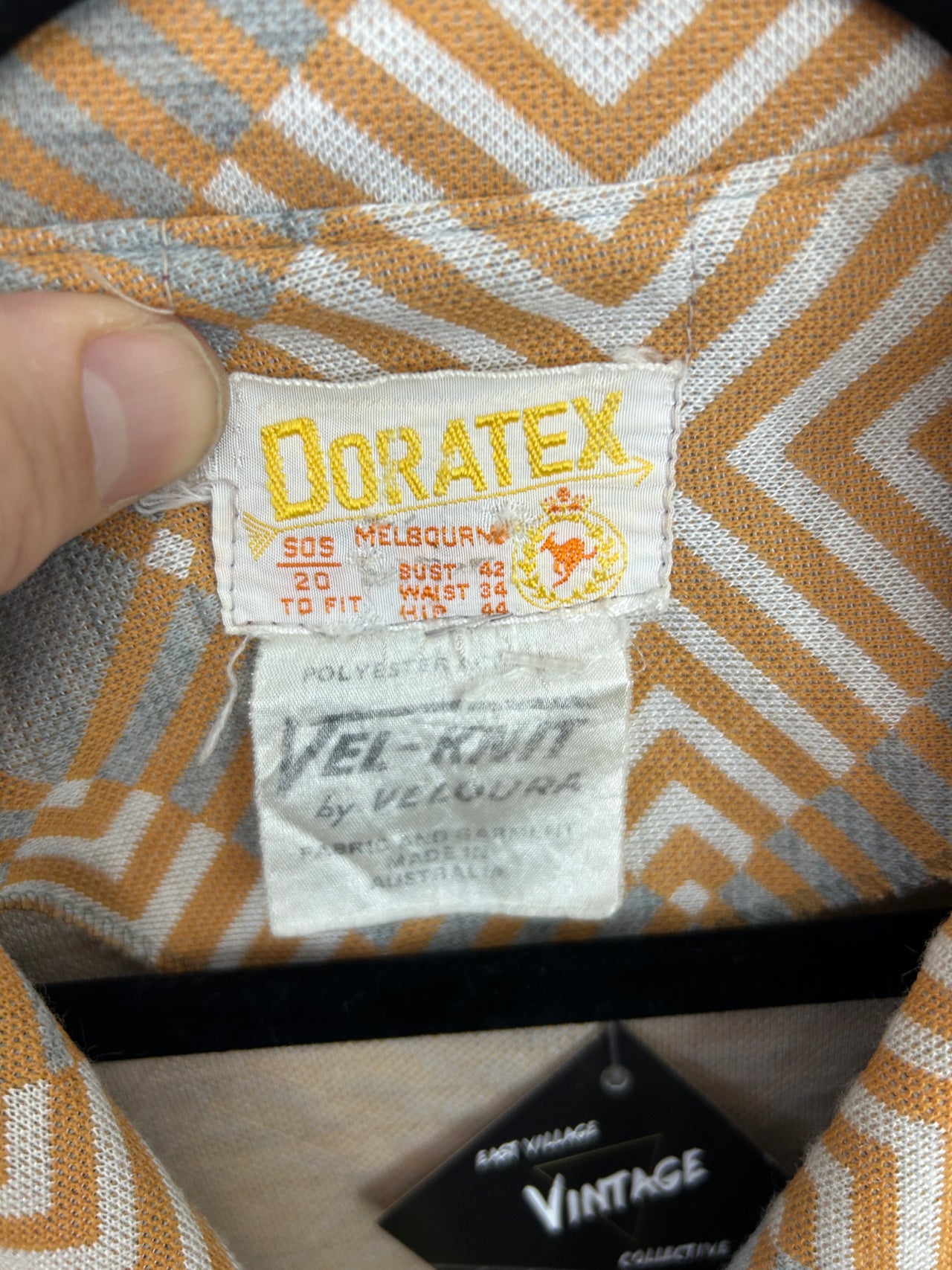Doratex 70s Button Up Jacket